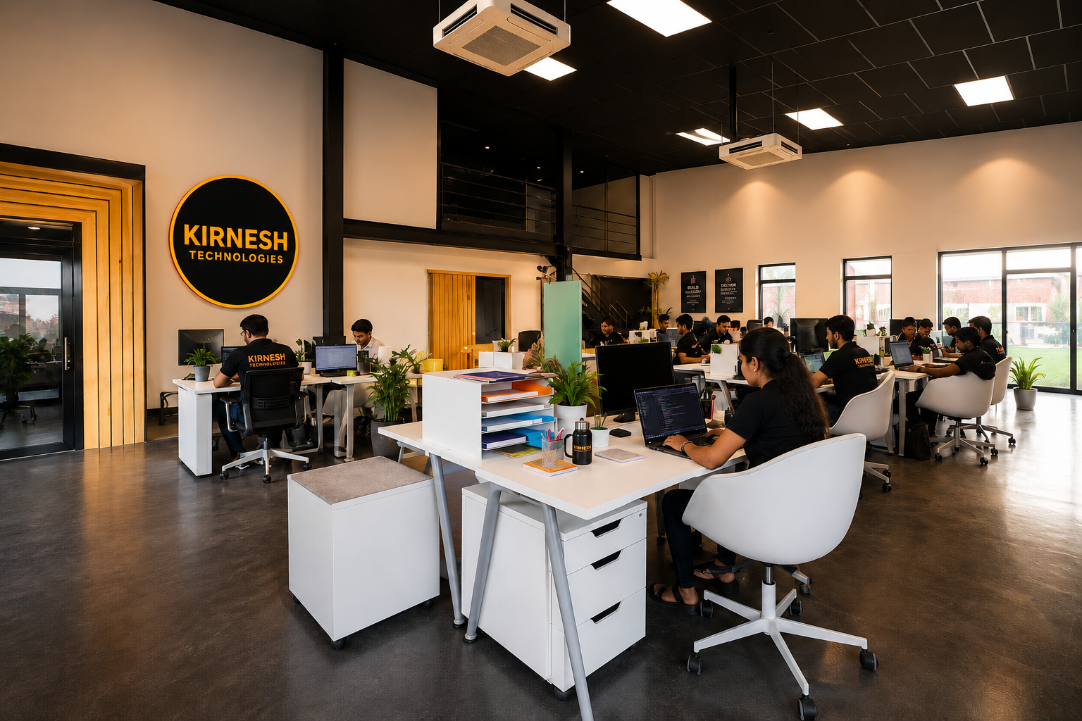 Modern open office