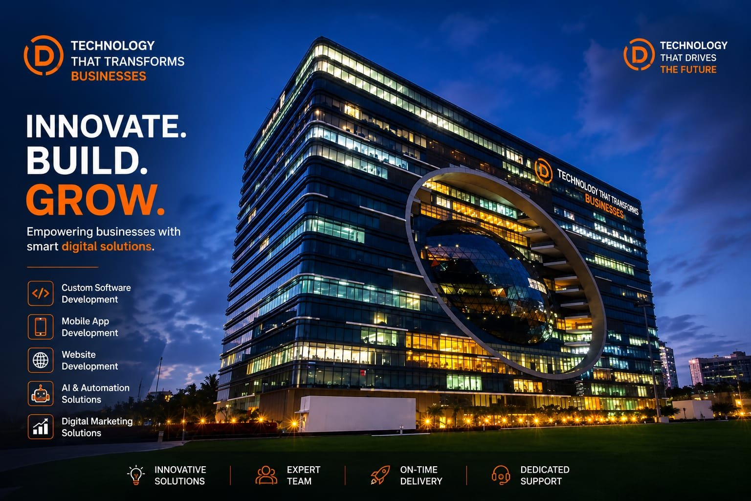 Corporate office building